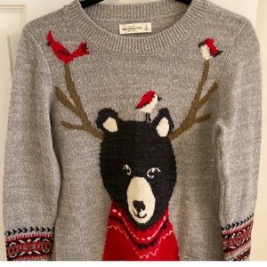Abercrombie and Finch Holiday Sweater